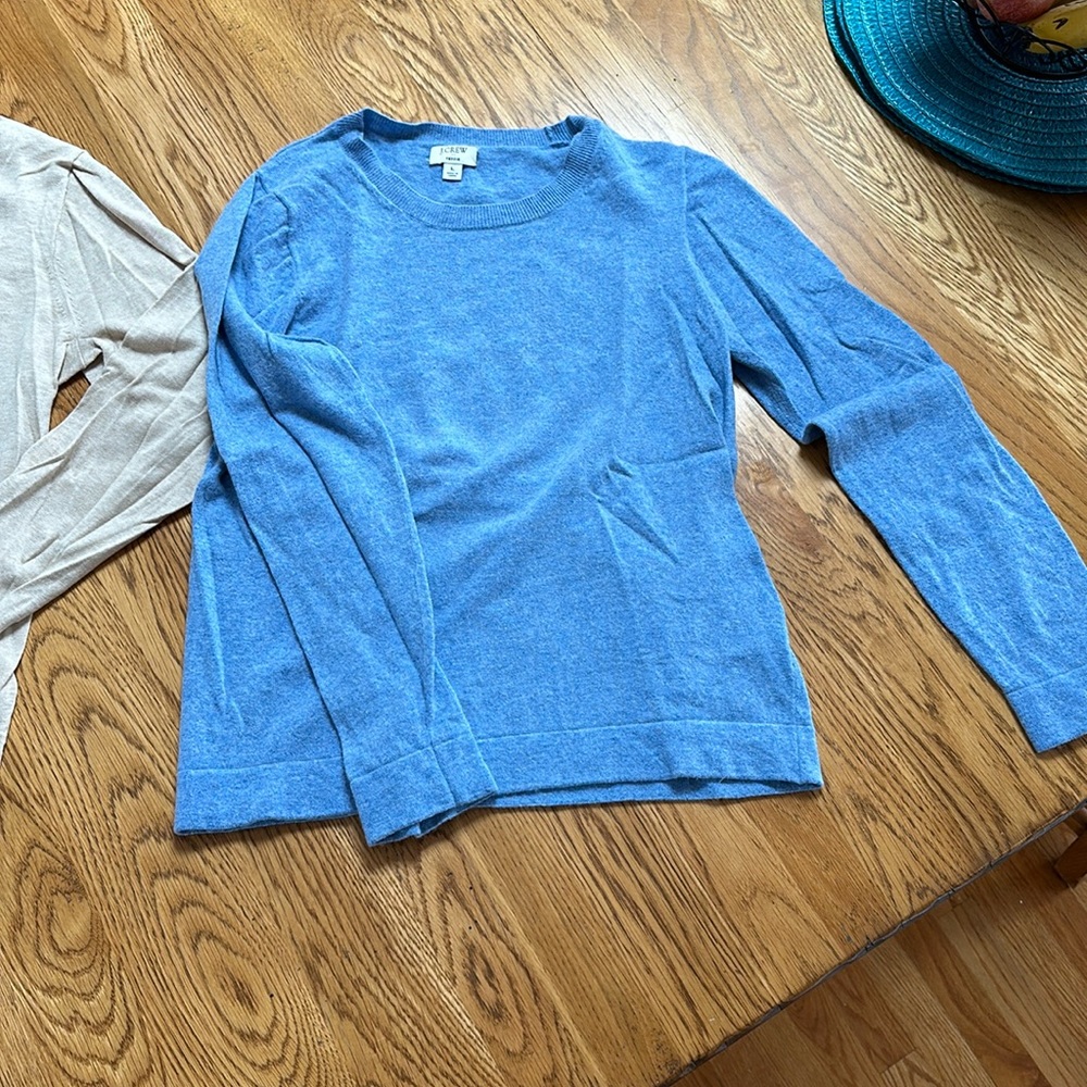 J Crew Teddie sweaters, size large